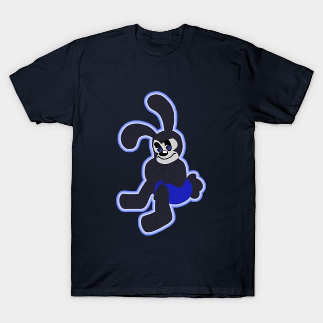 Lineartless Oswald The Lucky Rabbit T-Shirt by TheStarsAndInk